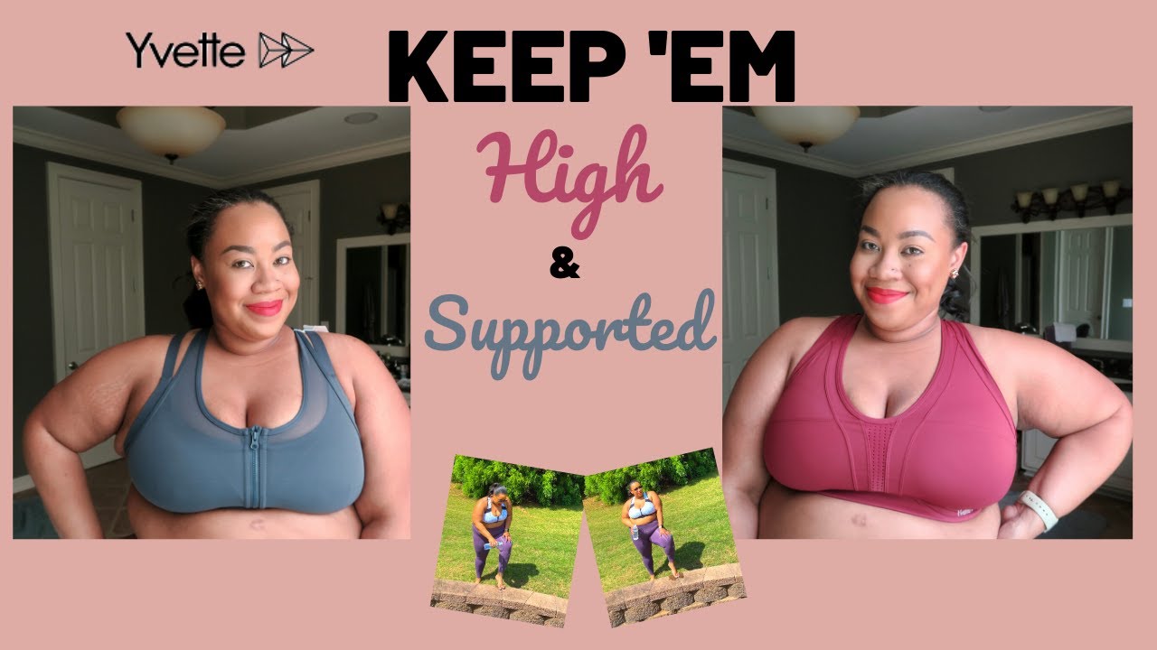 Plus Size Activewear Haul & Try-On + The BEST Plus Size Sports Bras Feat. Yvette Sports!