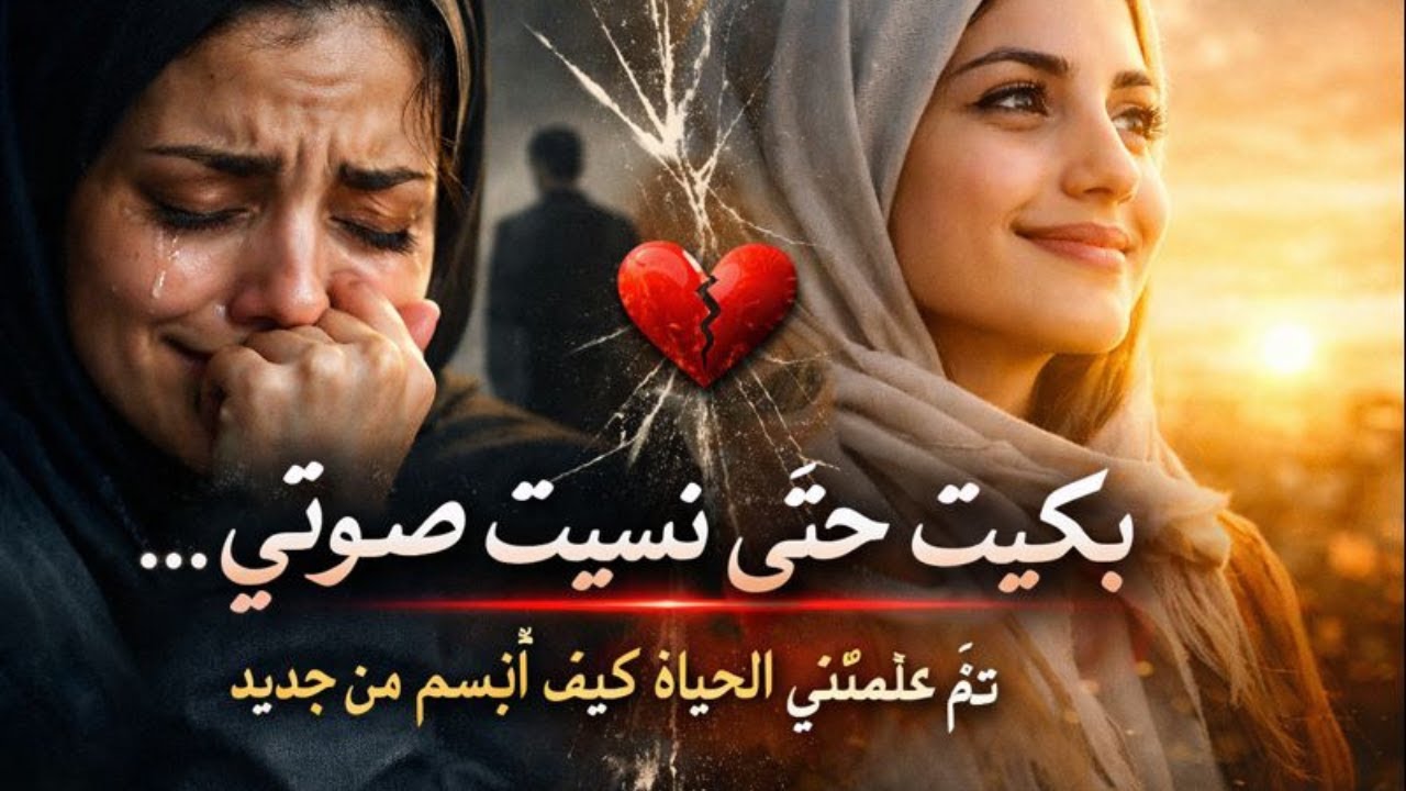 بكيتُ حتى نسيتُ صوتي… ثم علّمتني الحياة كيف أبتسم من جديد