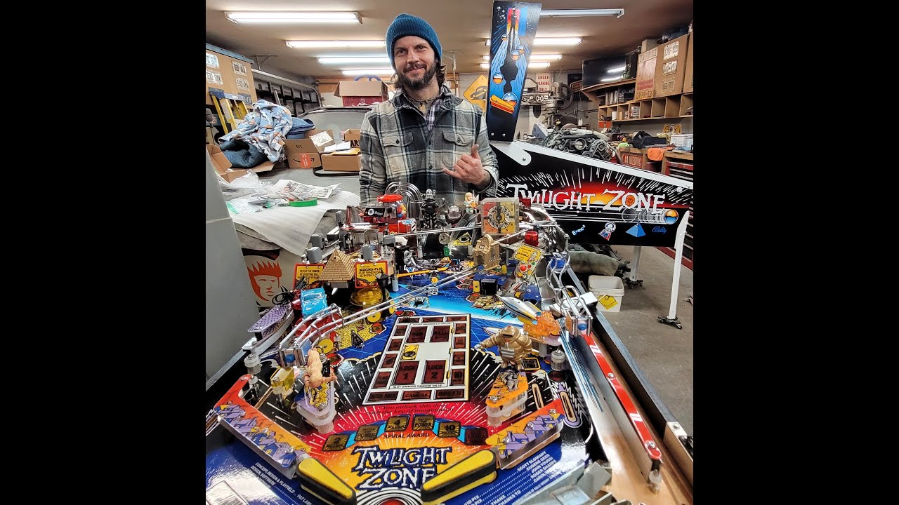 Part 3: Barn Find Twilight Zone Pinball. Mods, mods and mods!