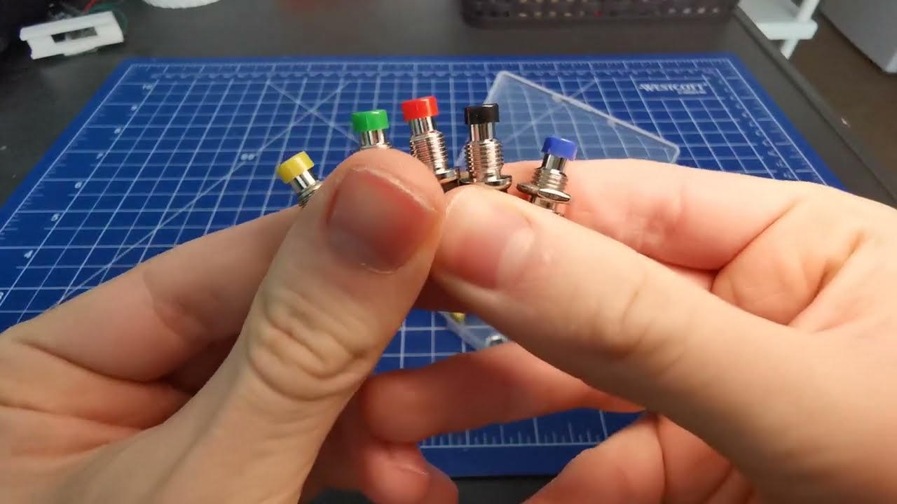 Mini Momentary Push Button Switch review Arduino