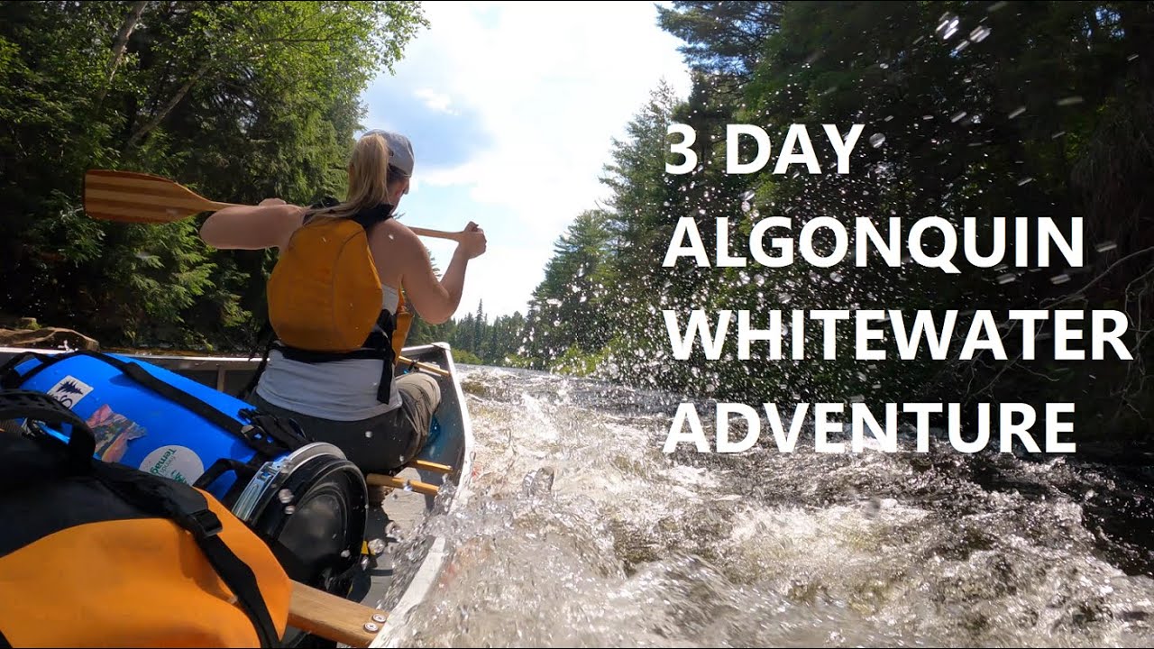 Oxtongue River Algonquin Park Canoe Trip. Camping in the rain!