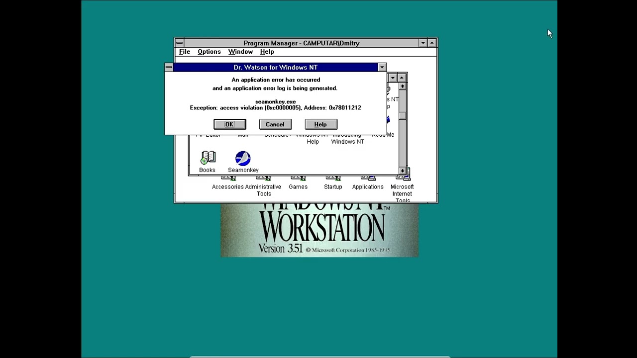 Выживание под Windows NT 3.51 в 2026 году