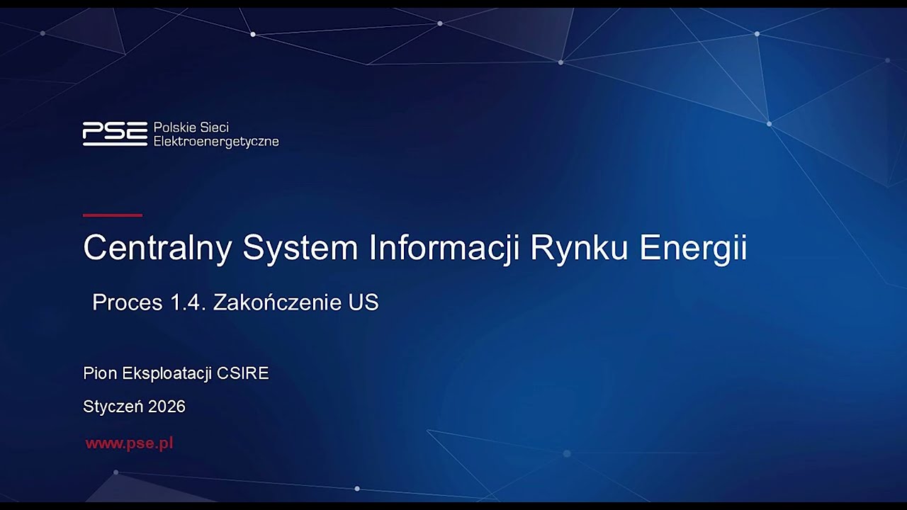 Proces 1.4 Zakończenie US