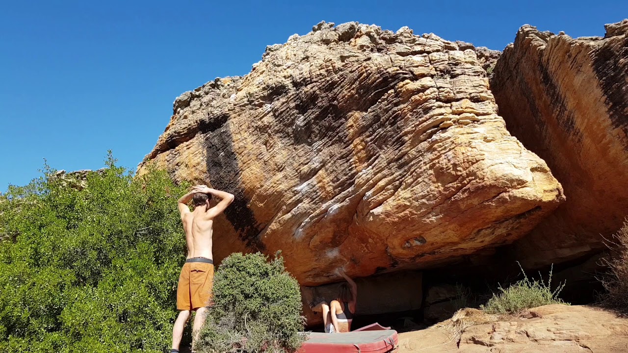 To Siemay 6c+/7a - 8 day rain Rocklands