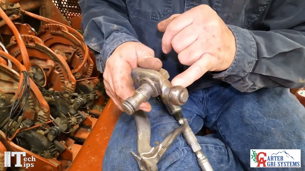 Carter Ag Tech Tips 4790 4900 4910 2100 2200 Series Massey Ferguson Baler Knotter Adjustment