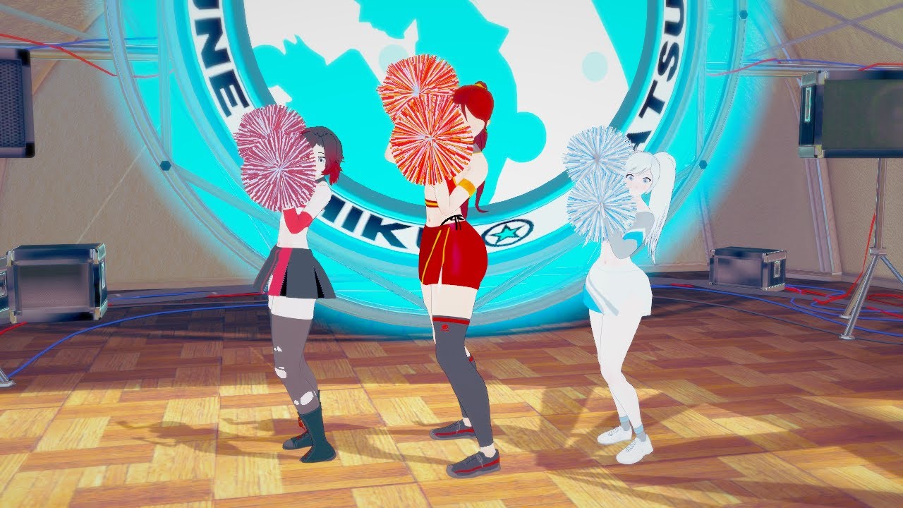 RWBY MMD Koikatsu Ruby , Weiss, Pyrrha AiScReam『愛♡スクリ～ム！』