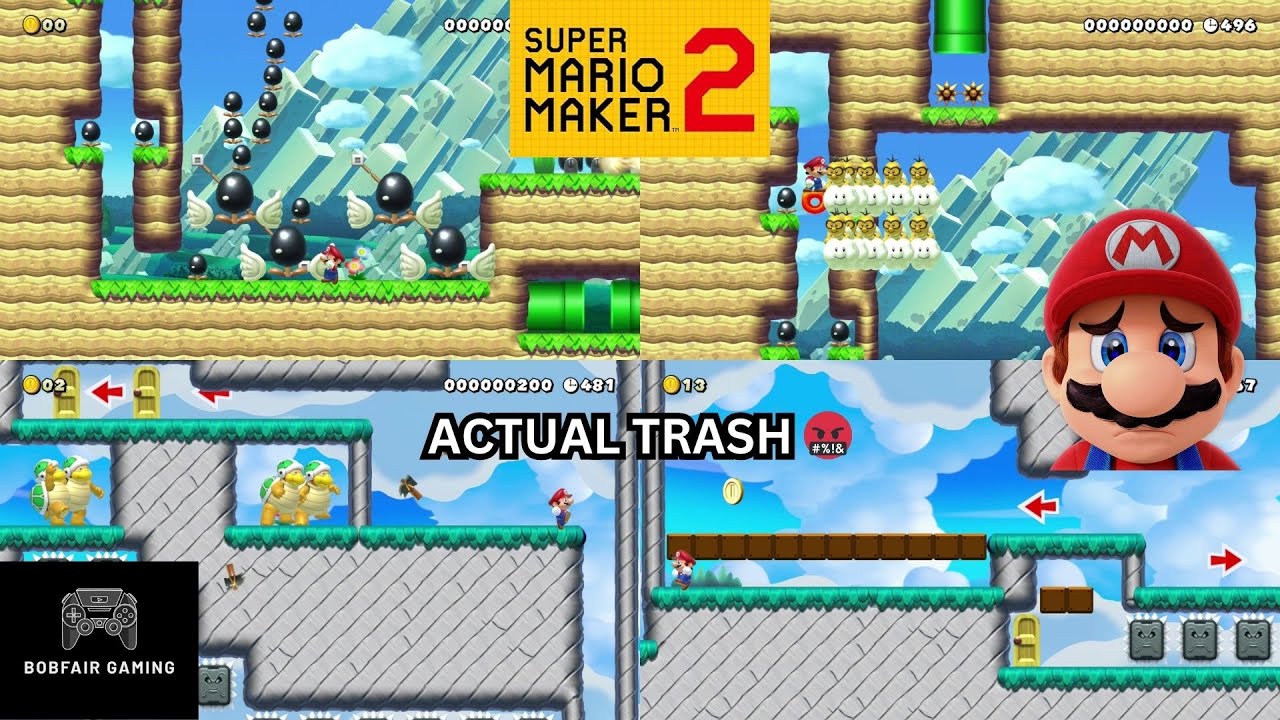 This Mario Maker 2 Level Made Me Feel EVEN WORSE 🤬