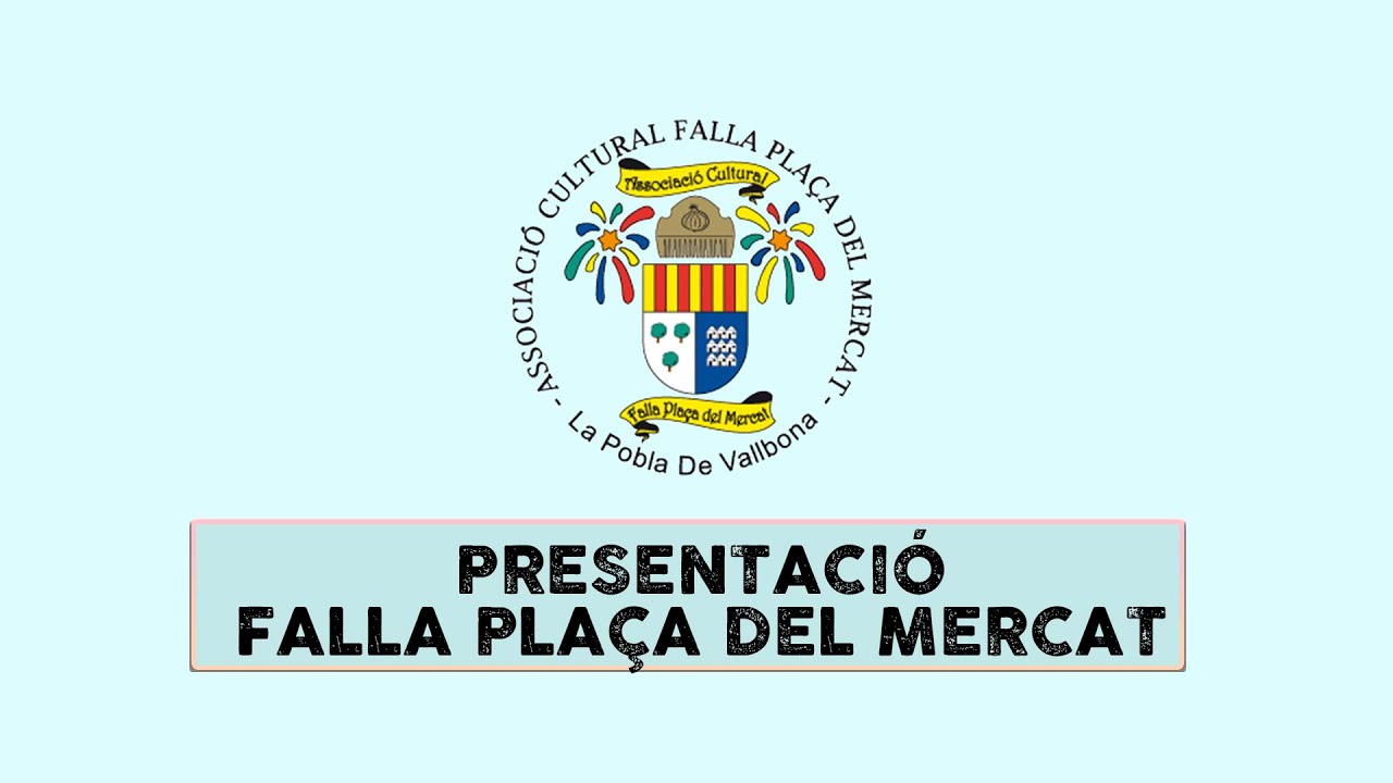 PRESENTACI&Oacute; FALLA PLA&Ccedil;A DEL MERCAT (18/01/25)