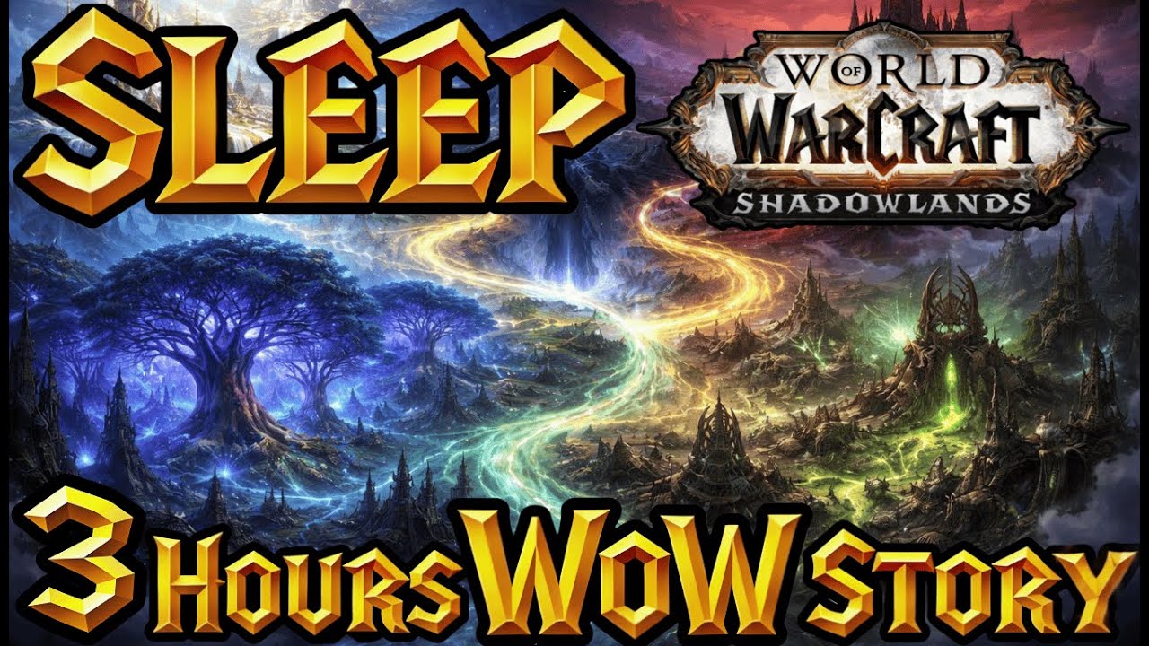 Complete Story of Shadowlands For Sleep | World of Warcraft Lore