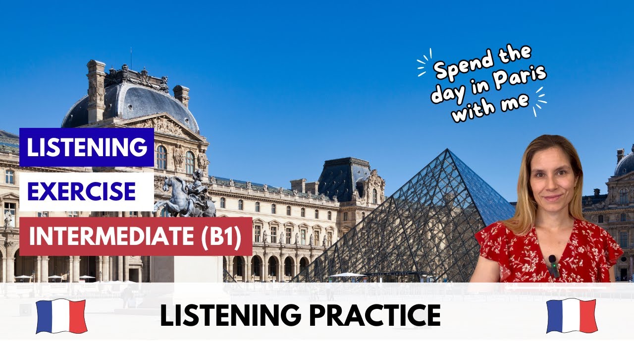A day in Paris | Learn French with a real-life story (B1) EN/FR subtitles and transcript 🇫🇷 🇬🇧