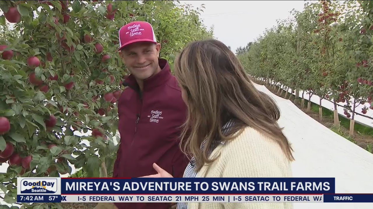 Mireya's adventure to Swans Trail Farms | FOX 13 Seattle