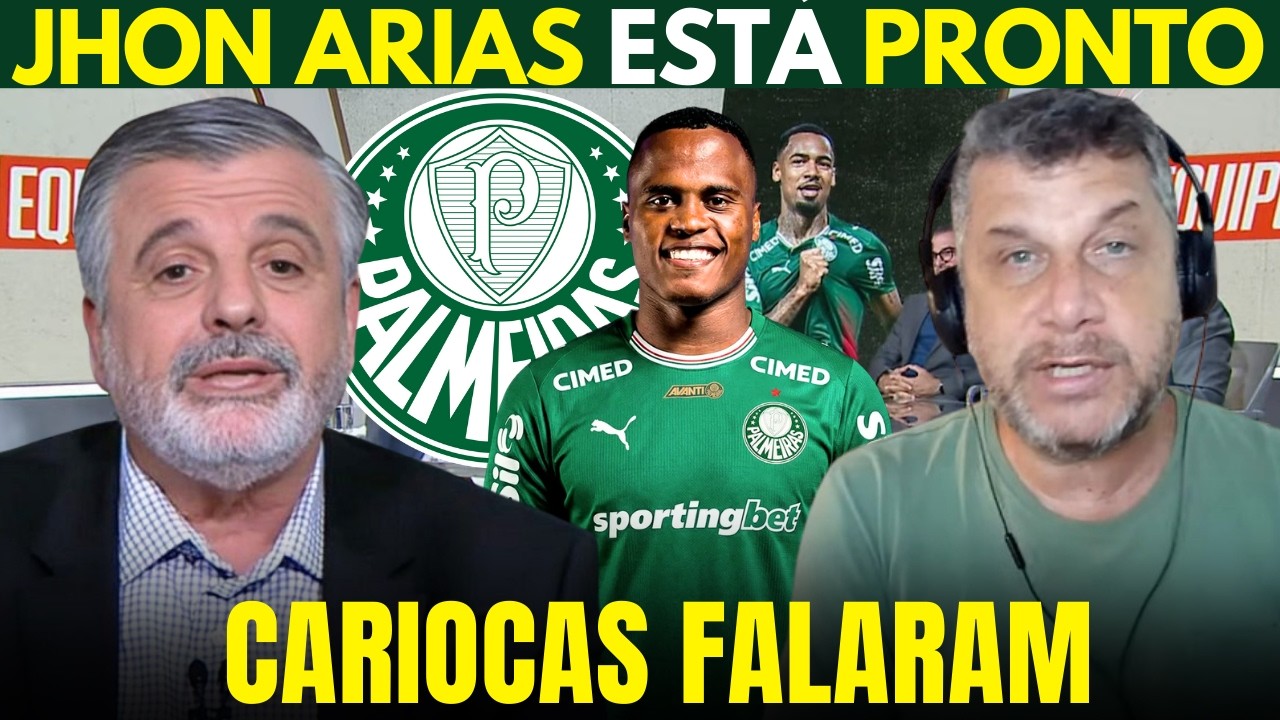 🚨 OLHE O QUE os CARIOCAS FALARAM! JHON ARIAS PREOCUPA RIVAIS! PALMEIRAS DE 2026 ASSUSTA!