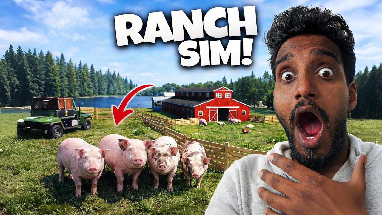 🐷 Ranch Simulator Kannada Gameplay | ನಮ್ಮದೇ ಫಾರ್ಮ್ ಜೀವನ 😂 | Mr.NaanuYT