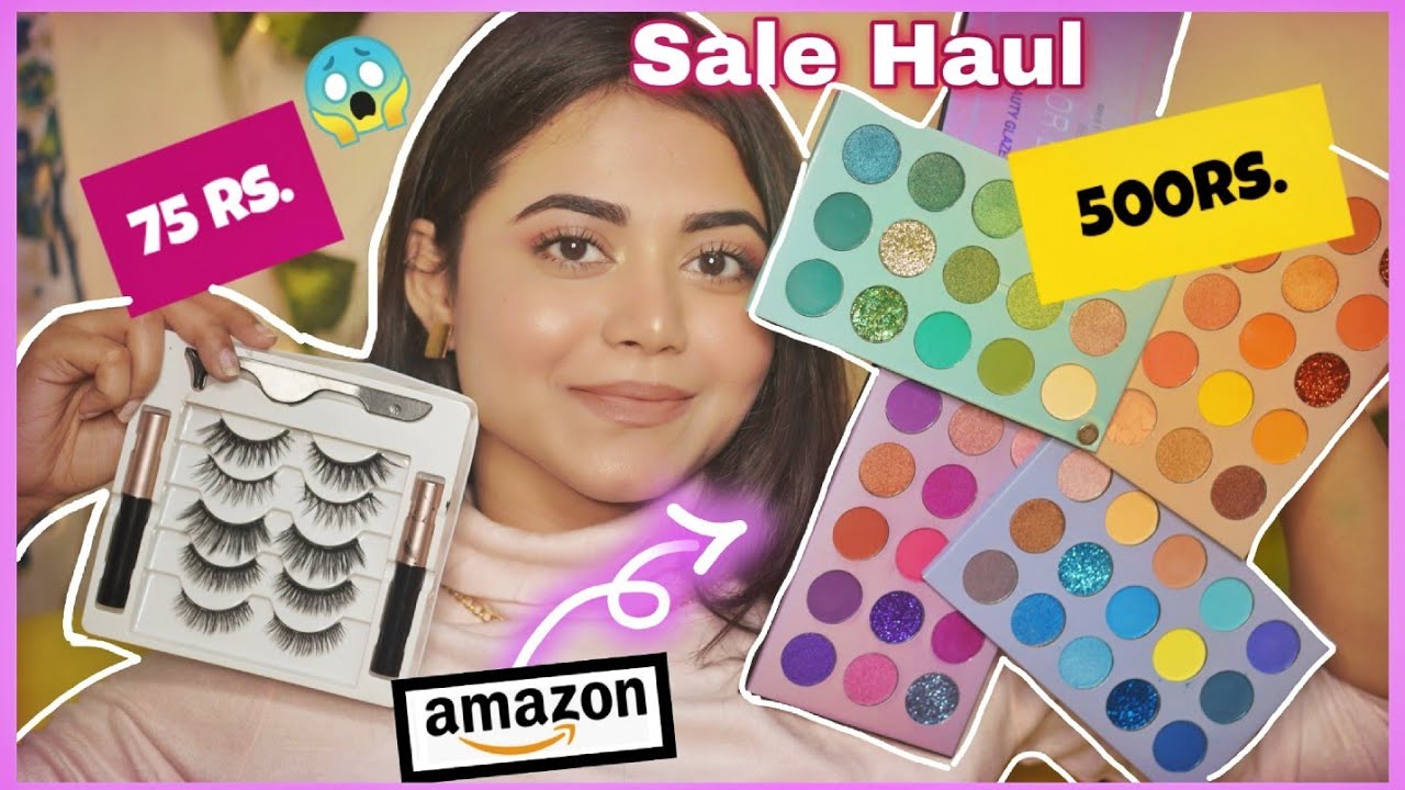 *Amazon Sale* Haul Super affordable | Makeup Haul starting Rs.75 😱