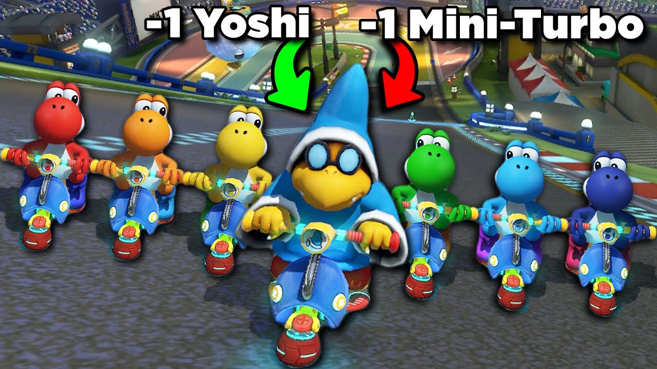 Могу ли я выиграть OFF-META в соревновательной игре Mario Kart 8 Deluxe?