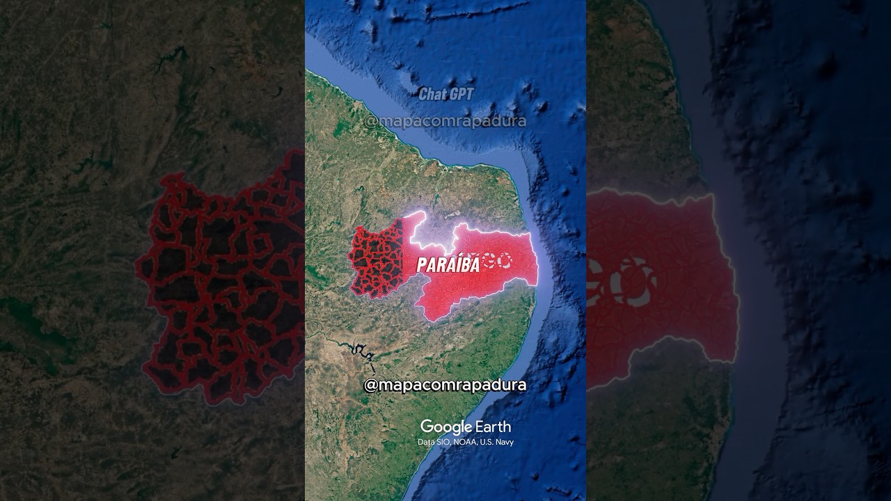 10 Melhores Cidades da Para&iacute;ba para se viver, conforme Chat GPT #paraiba #nordeste #brasil