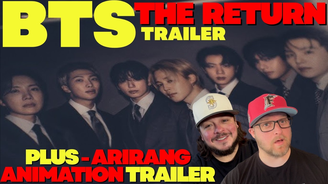 BTS: THE RETURN | Netflix Documentary Official Trailer + ARIRANG Animation Trailer REACTION
