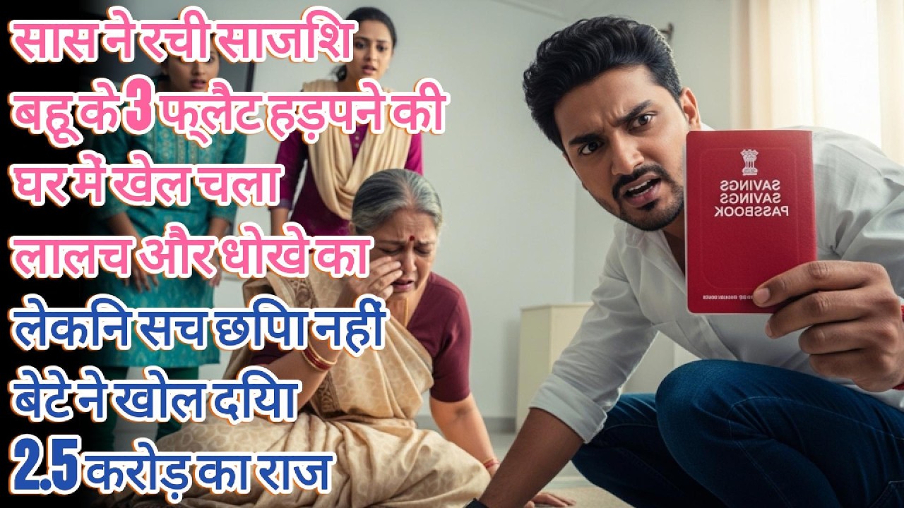 सास ने बहू के 3 फ्लैट हड़पने की रची साजिश! फिर बेटे ने खोला 2.5 करोड़ का राज 😱