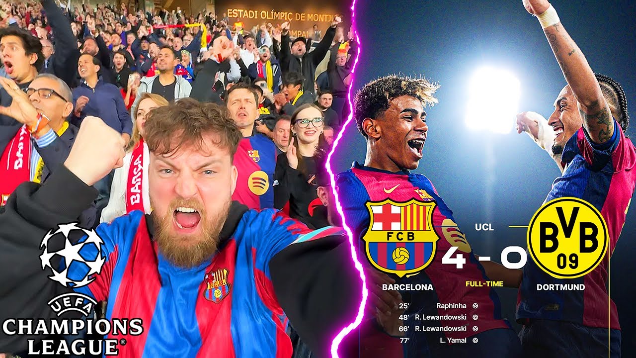 FC Barcelona vs. Dortmund - UCL Stadionvlog 💙❤️ | TRIPLE TRAUM LEBT 😍 | ViscaBarca