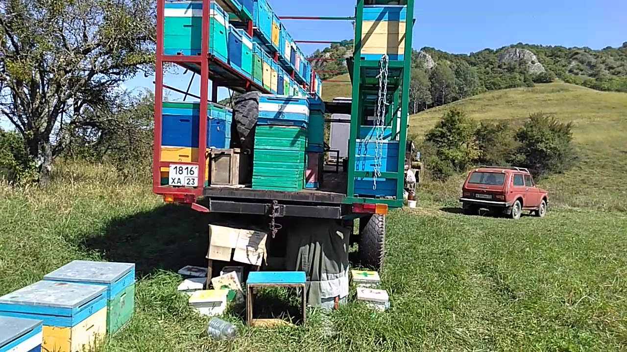 Пчелоприцеп и электро захват