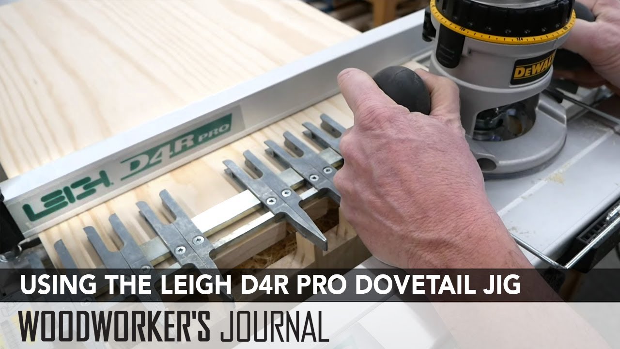 Как использовать приспособление LEIGH D4R Pro Dovetail