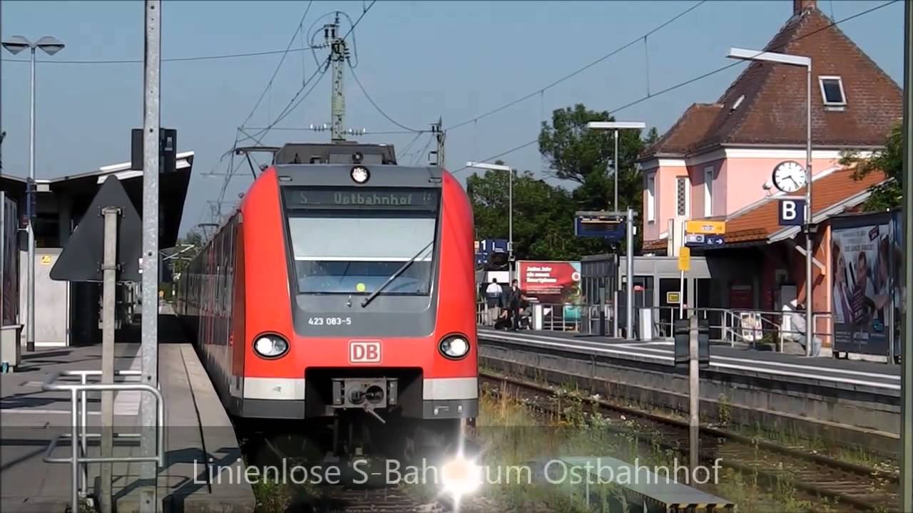 Germering-Unterpfaffenhofen mit der M&uuml;nchner S-Bahn