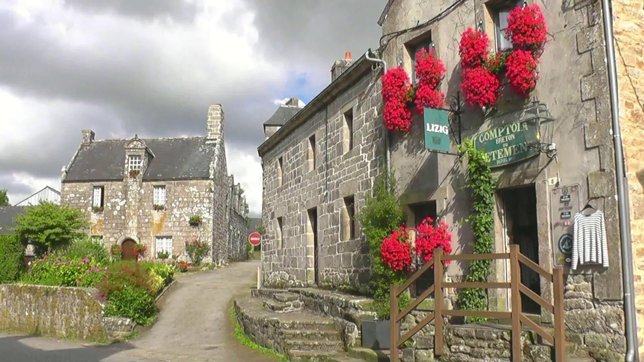 FRANCE Locronan, Brittany (hd-video)