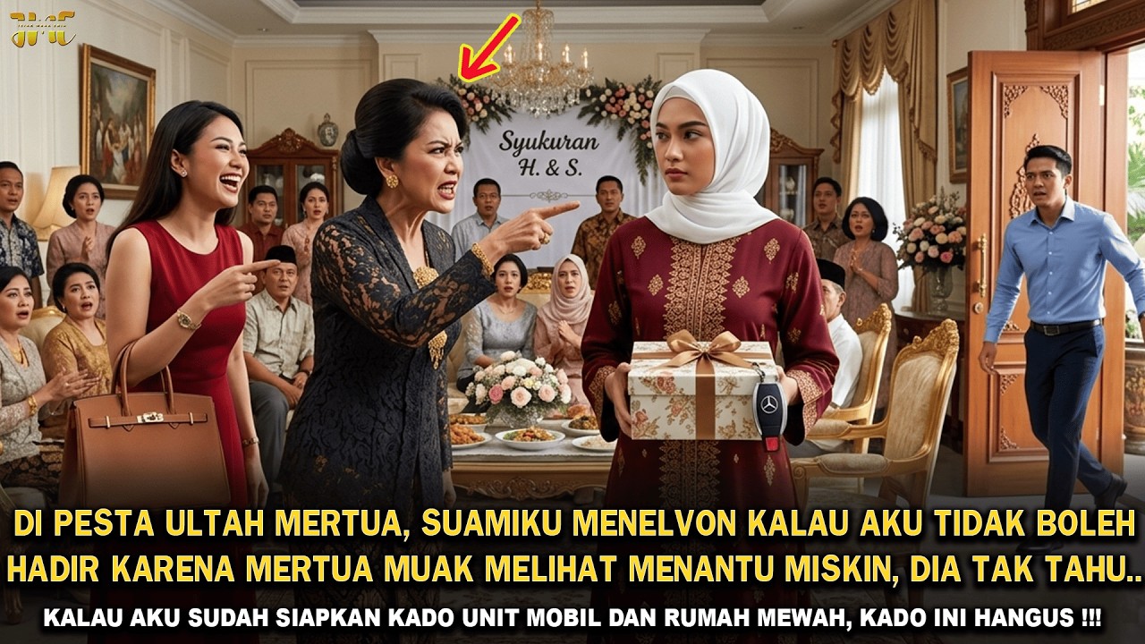 DI ULTAH MERTUA, SUAMIKU BILANG IBUNYA TAK INGIN AKU DATANG KARENA JIJIK,KU BUAT IBU MERTUA MENYESAL