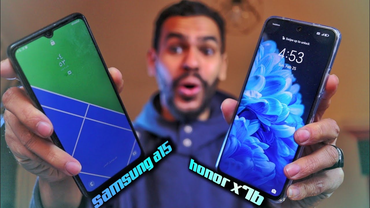 البطل الحقيقي في الفئة الاقتصادية 🔥👏 samsung a15 vs honor x7b