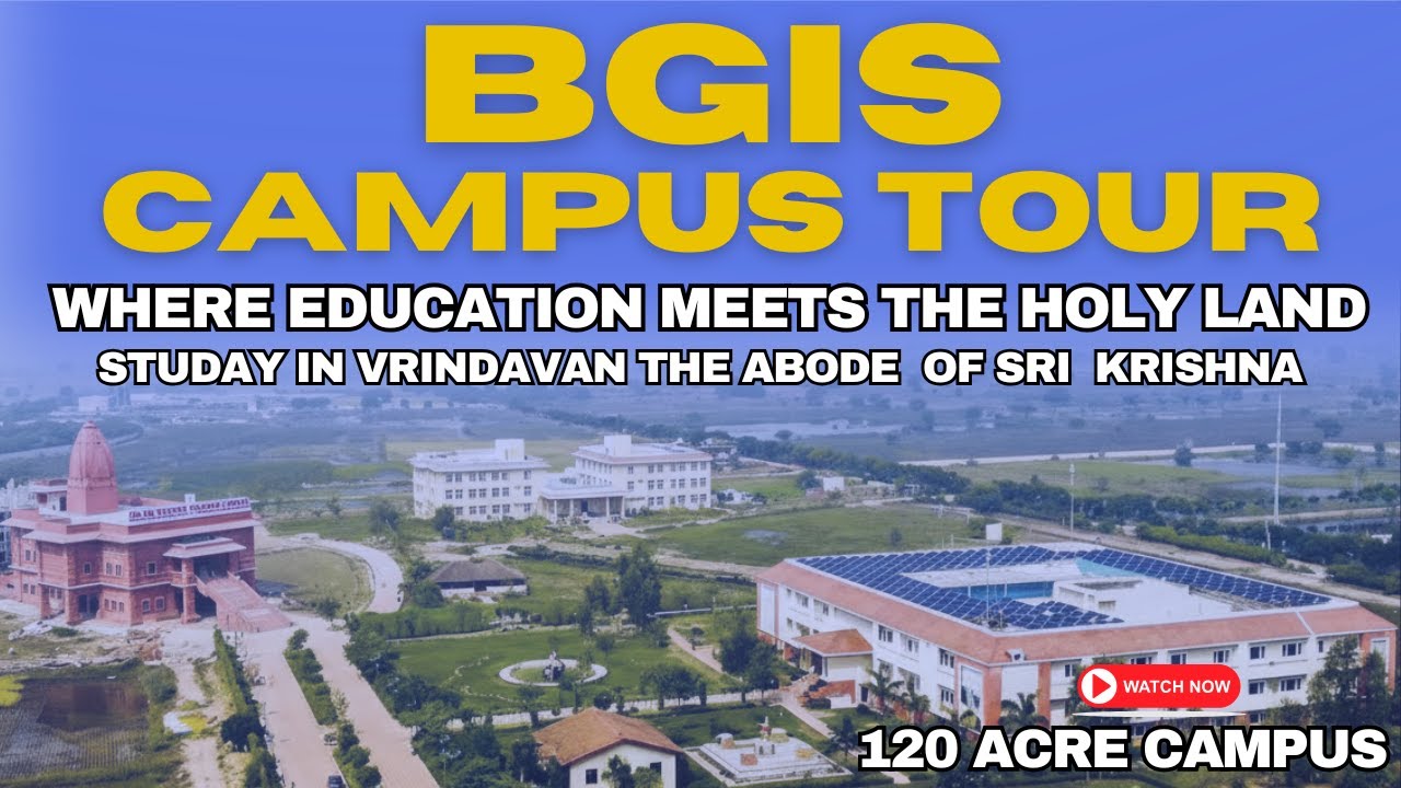 Bhaktivedanta Gurukula & International School | Divine Campus Tour Vrindavan