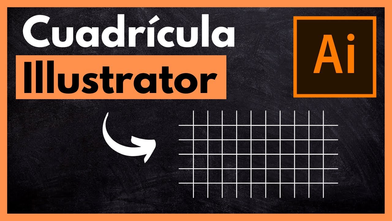 Crear una CUADRICULA Guia en Illustrator Paso a Paso!
