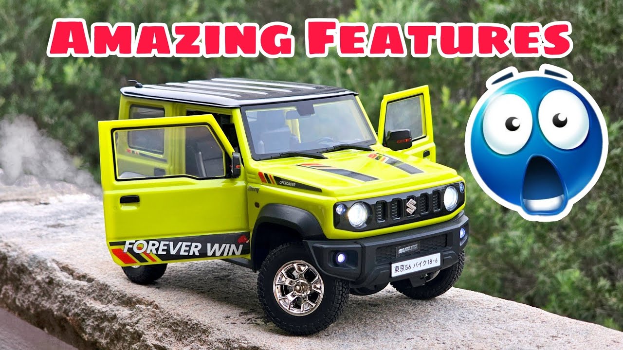 Terucle 1/16 Suzuki Jimny RC Crawler Unboxing & Review – Realistic Lights, Sound & Exhaust!🔥🔥🔥