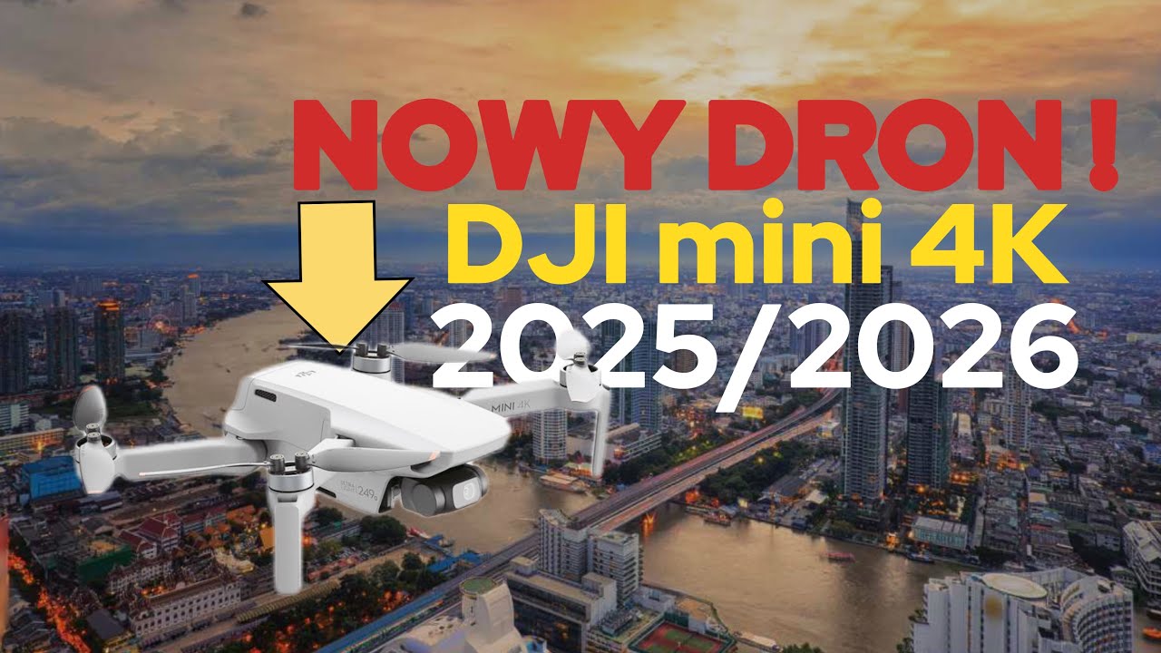 DJI Mini 4K – mój start w świat latania i filmowania z powietrza