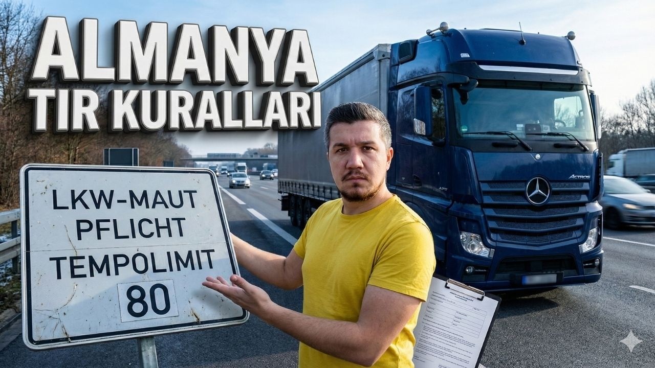 Almanya’da Tır Şoförlerinin Bilmesi Gereken En Önemli Kurallar