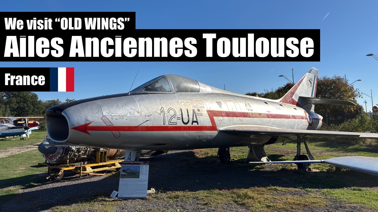Exploring Ailes Anciennes (OLD WINGS) Toulouse - A Hidden Gem for Aviation Lovers! 🇫🇷