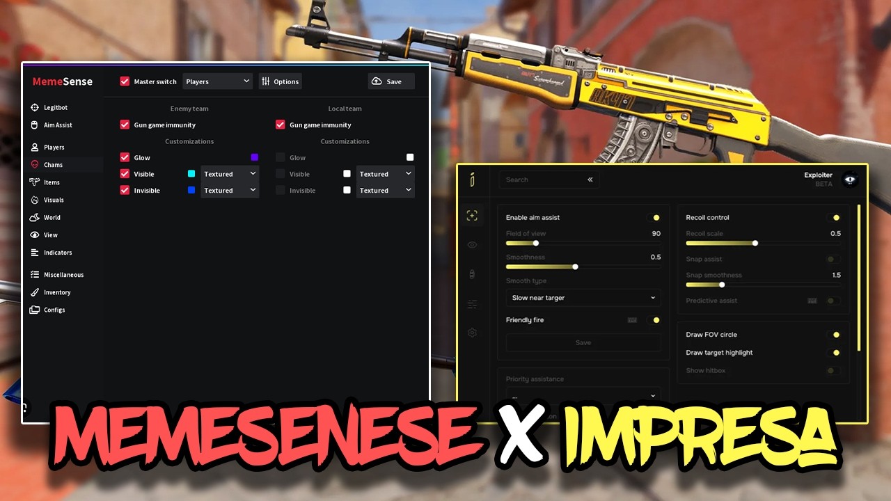 CS2 Premier Main Acc External Semi-Rage with my CFG ⚡ #CS2 HvH feat. Impresa