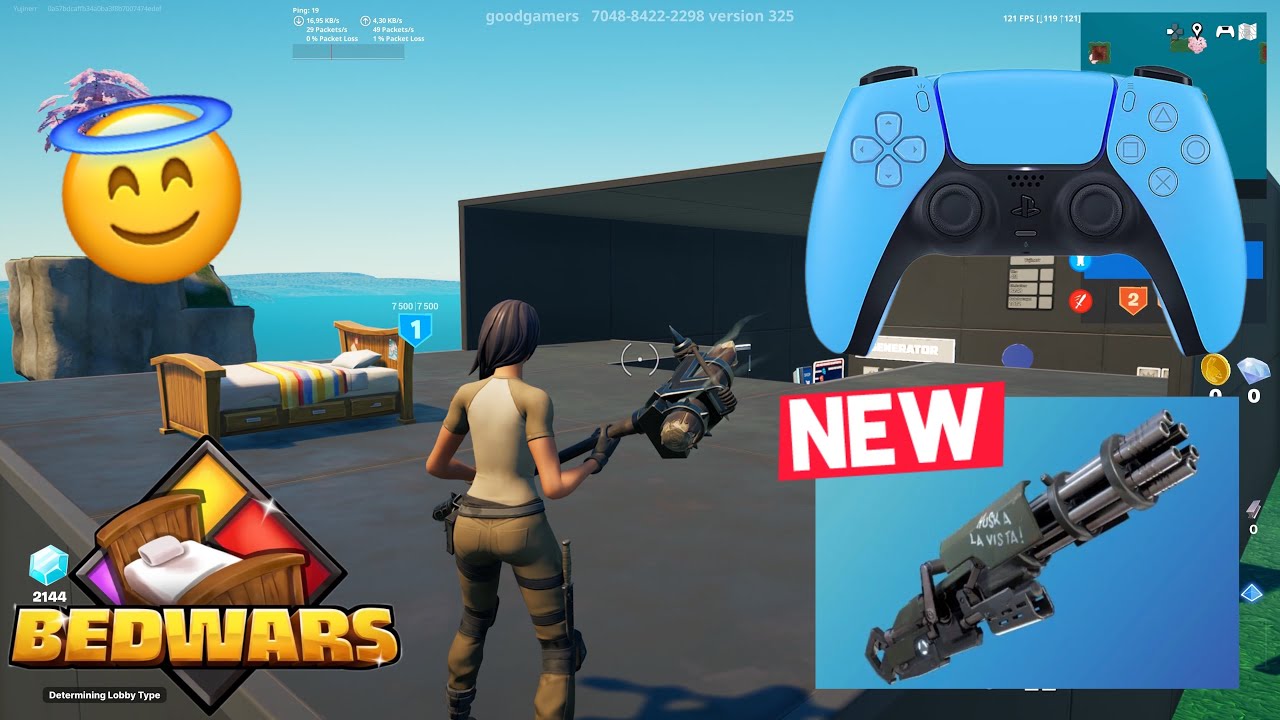 Fortnite Bedwars 😇 Gameplay PS5 🎮