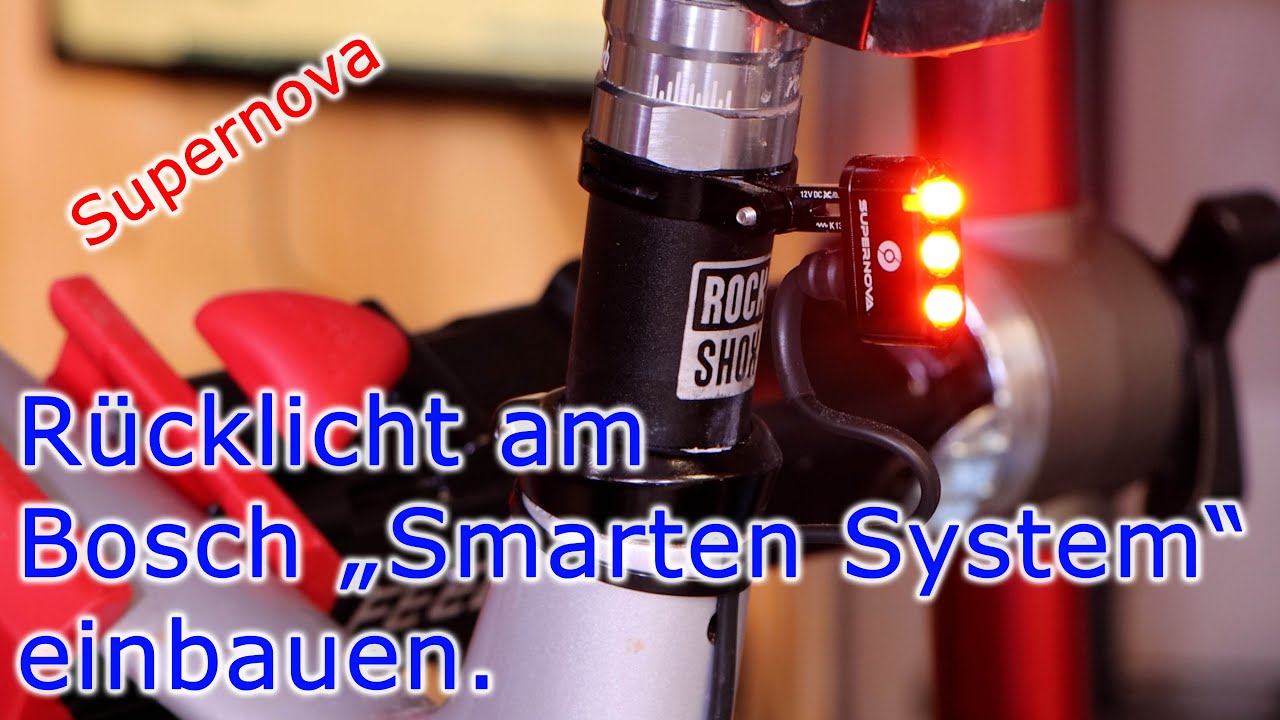Rücklicht am Bosch 