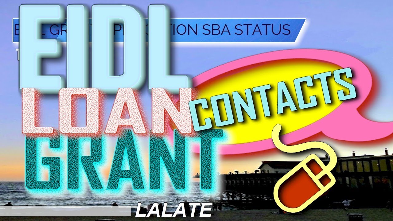 EIDL GRANT LOAN BOMBSHELL: Contacts to Get YOU APPROVED! | SECOND STIMULUS CHECK & Stimulus Package!