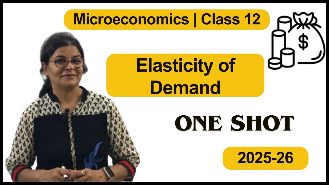 Elasticity of Demand - One Shot | Microeconomics