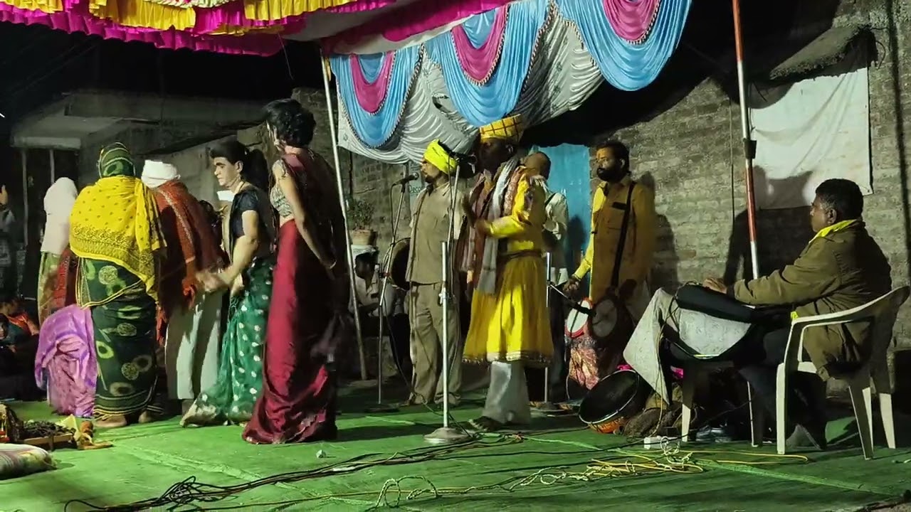 शिव मल्हार जागरण गोंधळ पार्टी गणेश भाऊ जाधव बहिरगावकर मो.9370197204