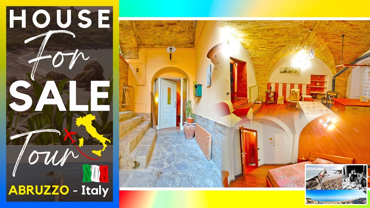 Ready-to-Live-In Home for Sale in the Historic Center of Atessa with Unique Vaulted Brick Ceilings