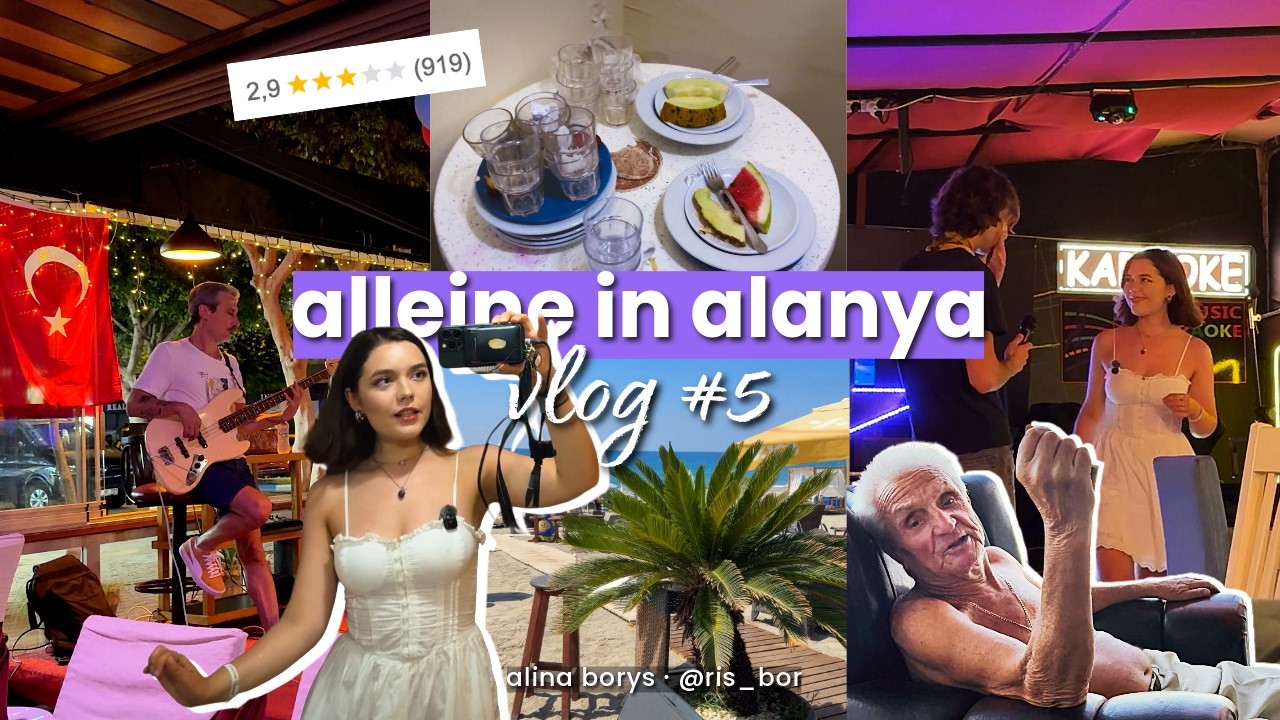 allein im billigsten hotel alanyas | vlog pt. 5