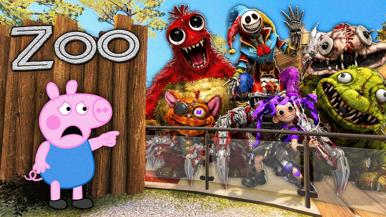 VISITAMOS un ZOOLOGICO de POPPY PLAYTIME 5! - Garry's Mods