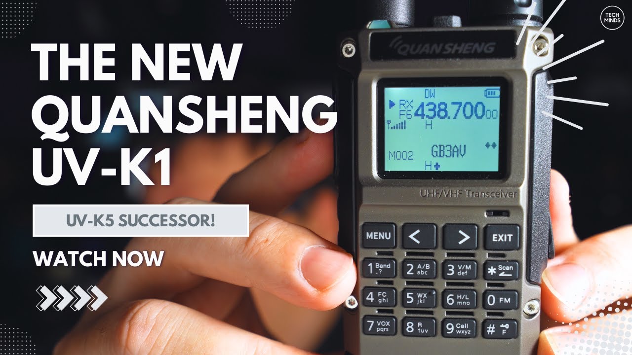 QUANSHENG UV-K1 — преемник UV-K5!