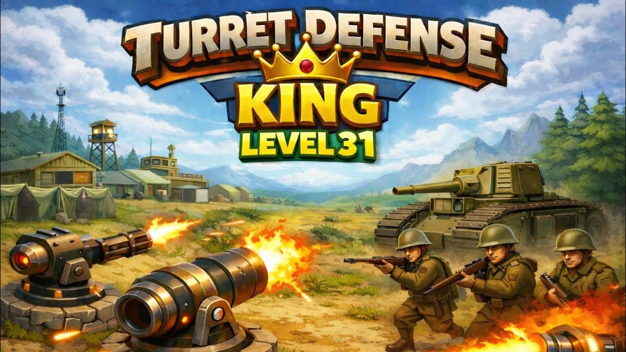 Turret Defense King level 31 walkthrough 