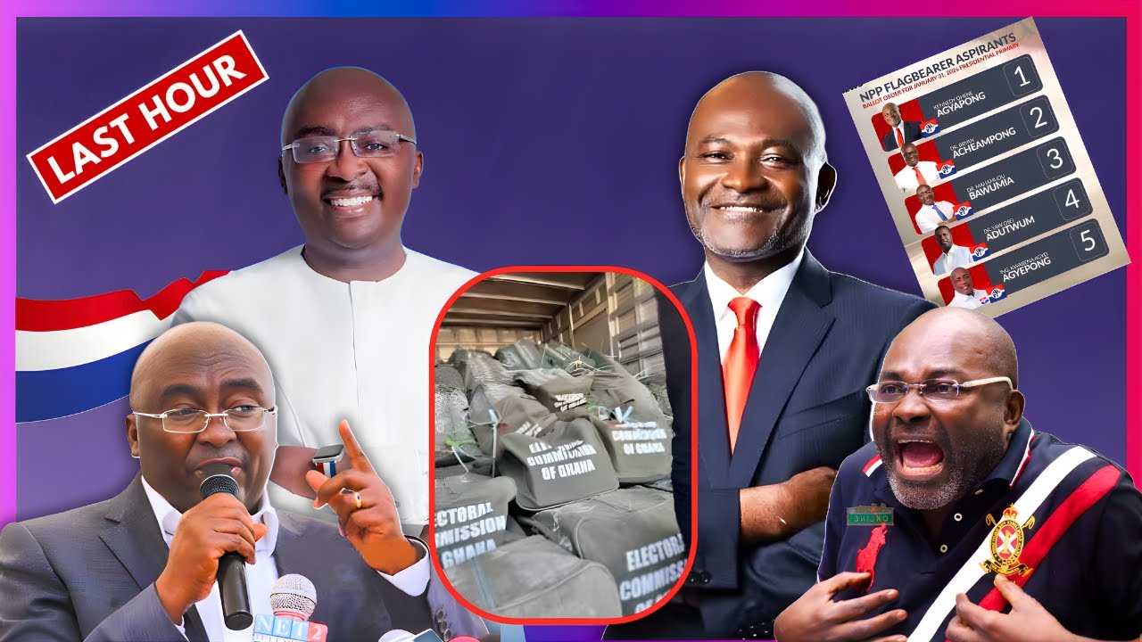 BREAKING: The Stolen Of Ballot Papers In Kumasi Asokwa
