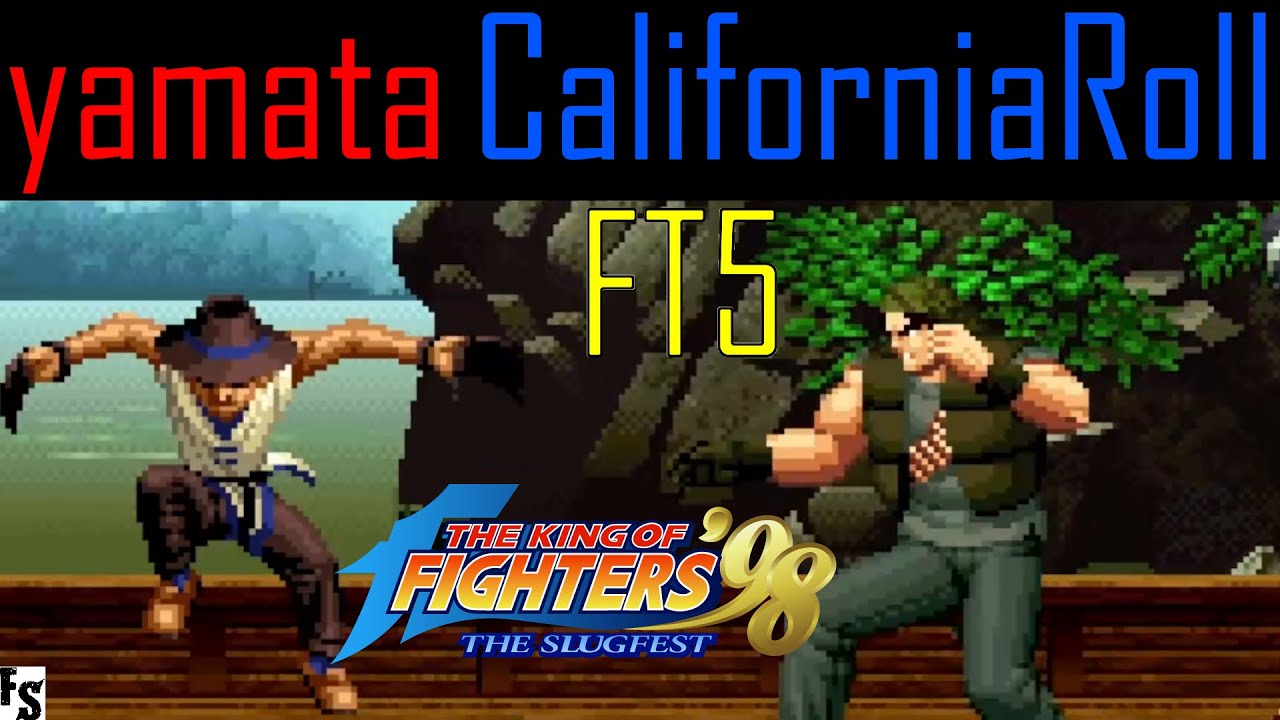 King of Fighters 98 - yamata [Choi/Benimaru/Mai] vs CaliforniaRoll [Ralf/Daimon/Yashiro] (FT5)