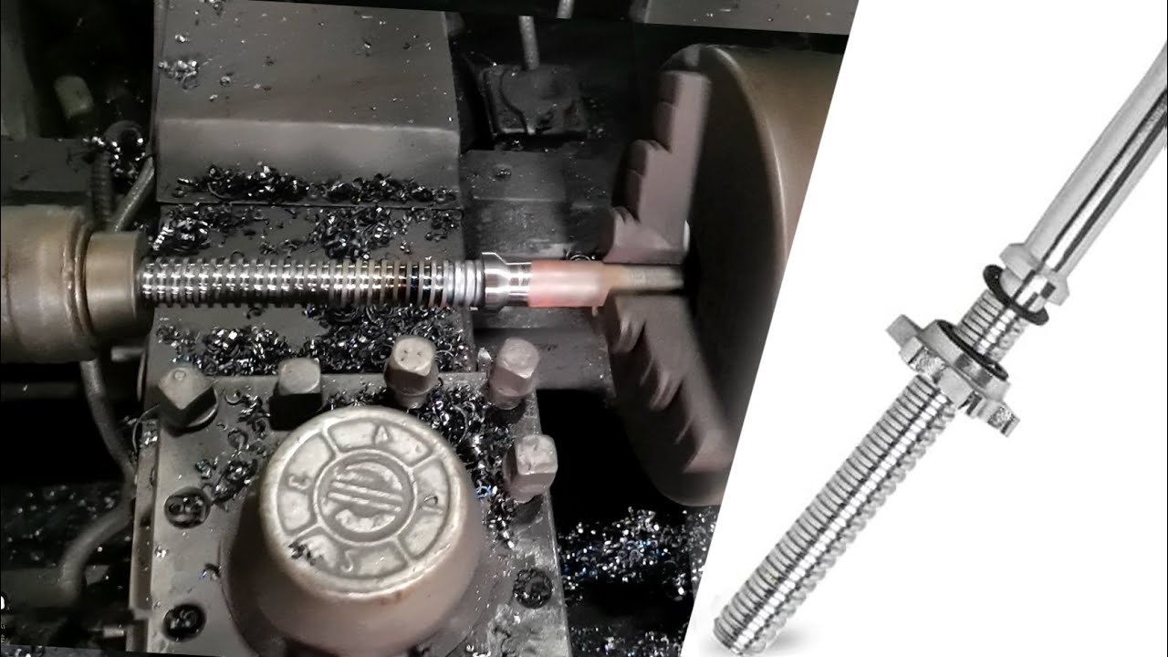 Threaded Barbell Manufacturing Process