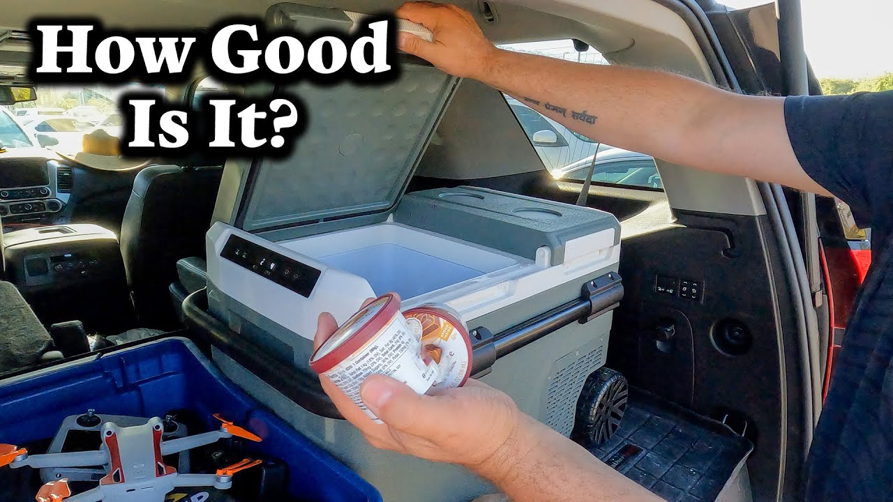Alpicool Car Fridge Review: KEEP FOOD COLD & FROZEN On-The-Go!